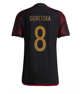 Tyskland Leon Goretzka #8 Udebanetrøje VM 2022 Kort ærmer